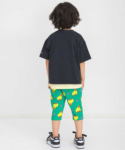 日本童裝 BREEZE 全印花七分長褲 70-130cm 男童款/女童款 初生嬰兒 夏季 PANTS
