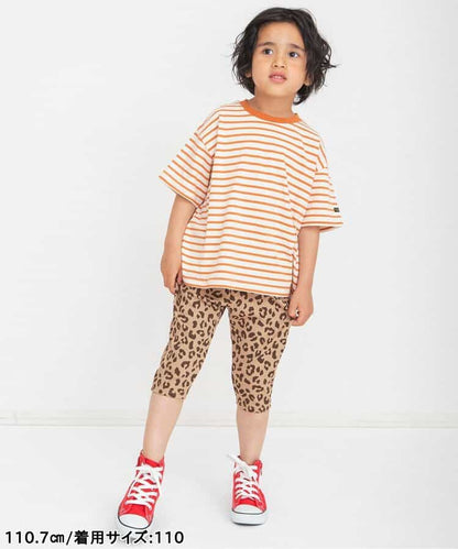 日本童裝 BREEZE 全印花七分長褲 70-130cm 男童款/女童款 初生嬰兒 夏季 PANTS
