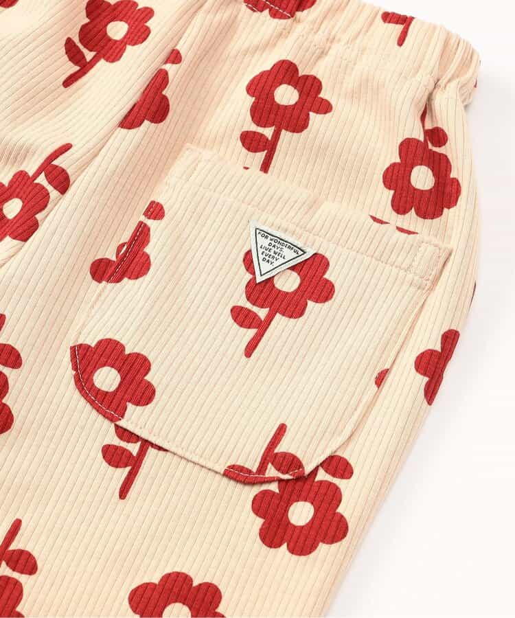 日本童裝 BREEZE 全印花七分長褲 70-130cm 男童款/女童款 初生嬰兒 夏季 PANTS