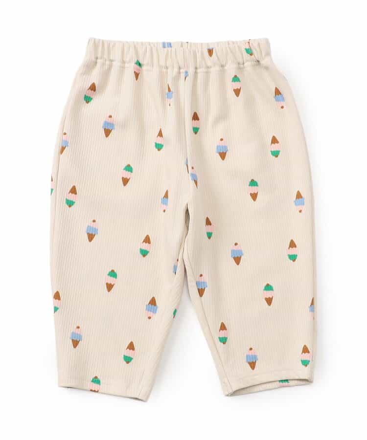 日本童裝 BREEZE 全印花七分長褲 70-130cm 男童款/女童款 初生嬰兒 夏季 PANTS