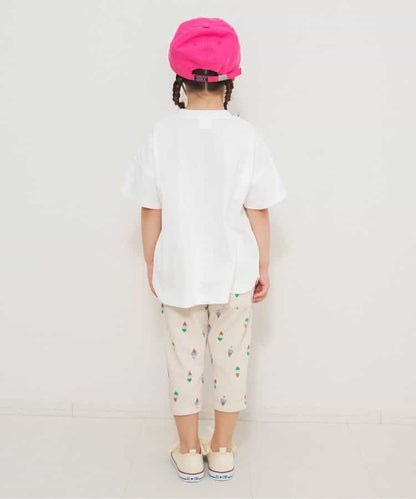 日本童裝 BREEZE 全印花七分長褲 70-130cm 男童款/女童款 初生嬰兒 夏季 PANTS