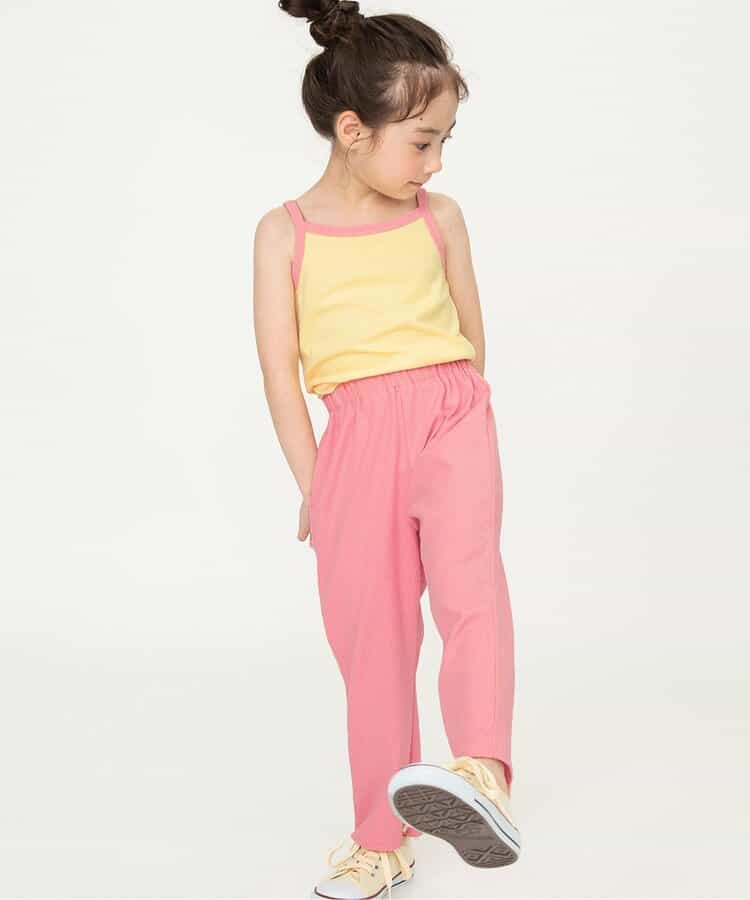 日本童裝 BREEZE 吊帶背心和長褲兩件套裝 90-150cm 女童款 夏季 TOPS PANTS