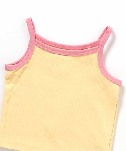 日本童裝 BREEZE 吊帶背心和長褲兩件套裝 90-150cm 女童款 夏季 TOPS PANTS