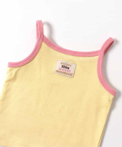 日本童裝 BREEZE 吊帶背心和長褲兩件套裝 90-150cm 女童款 夏季 TOPS PANTS