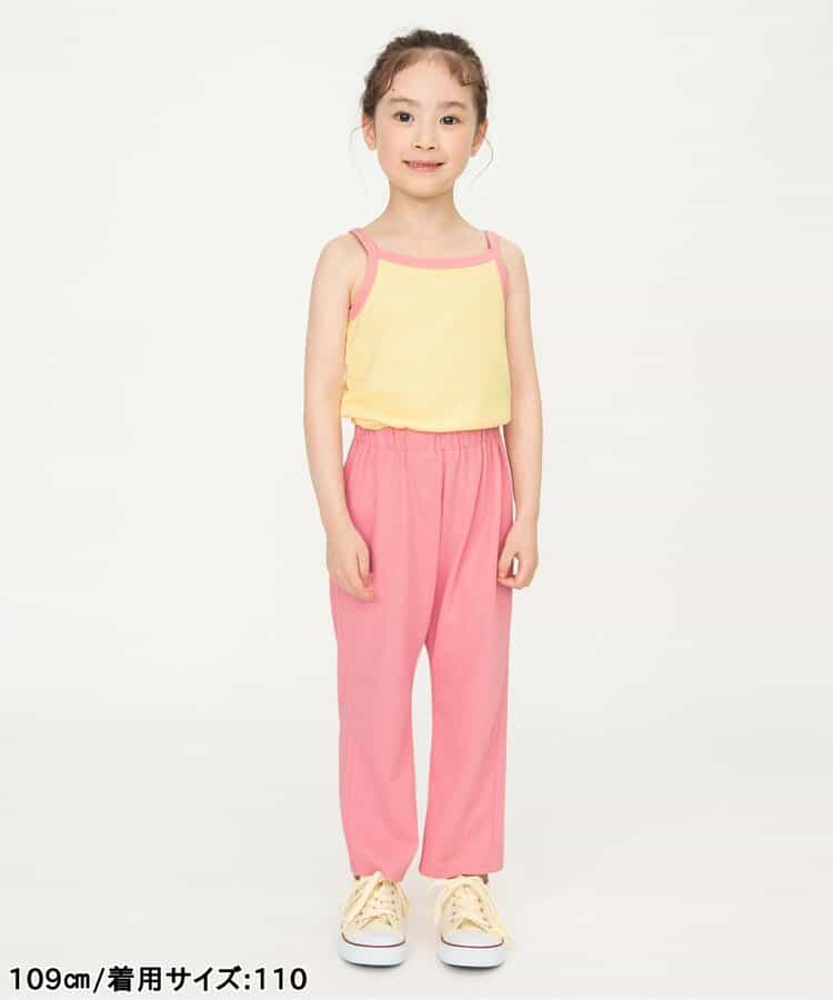 日本童裝 BREEZE 吊帶背心和長褲兩件套裝 90-150cm 女童款 夏季 TOPS PANTS