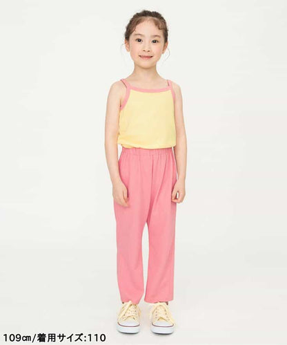 日本童裝 BREEZE 吊帶背心和長褲兩件套裝 90-150cm 女童款 夏季 TOPS PANTS
