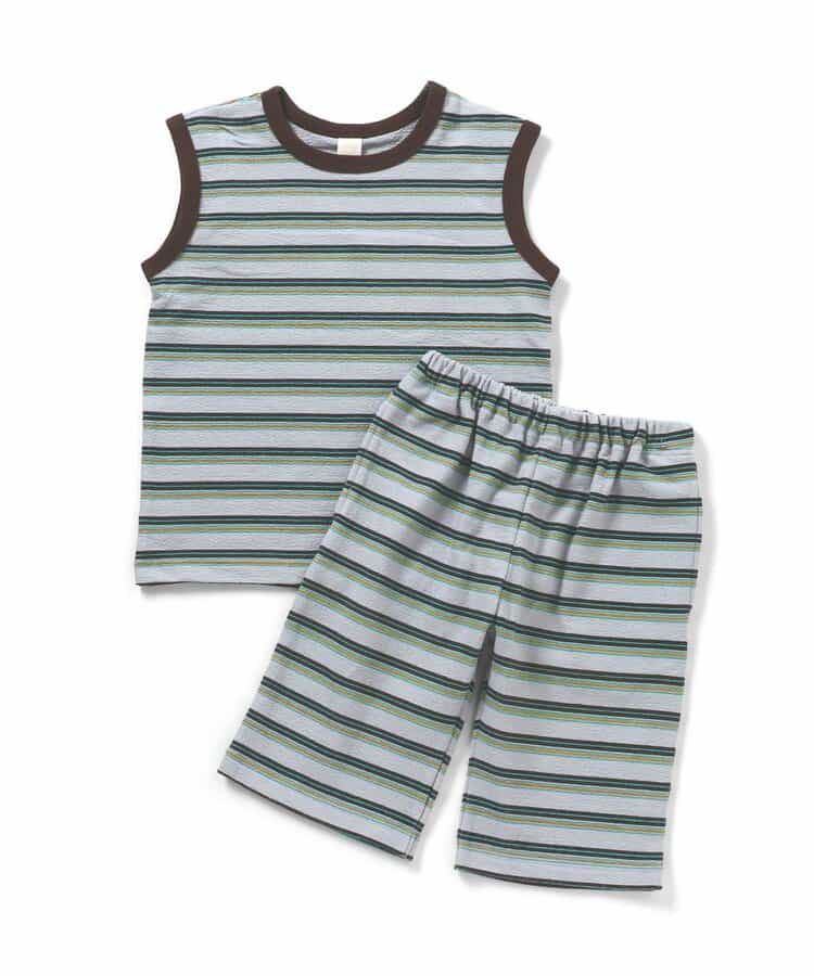 日本童裝 BREEZE 背心兩件套裝 90-150cm 男童款/女童款 夏季 TOPS PANTS