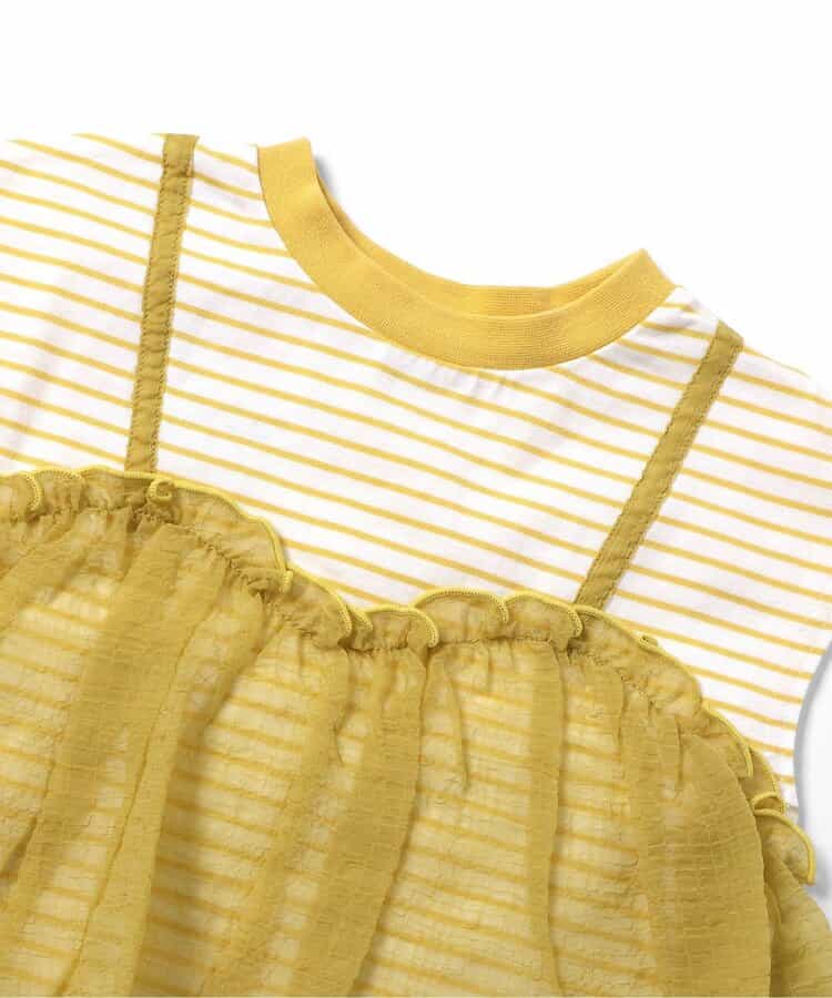 日本童裝 BREEZE 薄紗法式袖上衣 80-140cm 女童款 TOPS 夏季