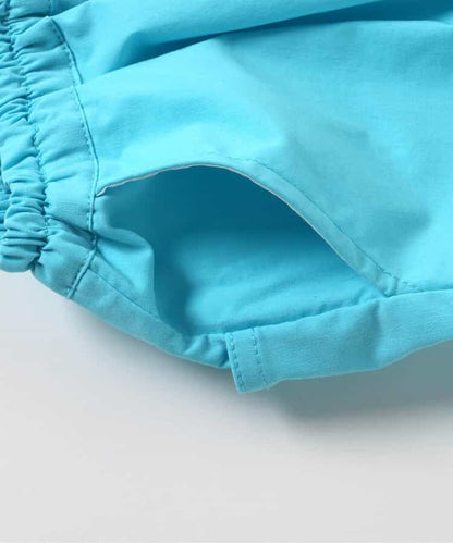 日本童裝 BREEZE 接觸冷感 夏日啤酒霓虹色短褲 80-140cm 男童款/女童款 夏季 PANTS