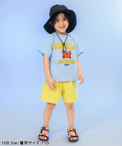 日本童裝 BREEZE 接觸冷感 夏日啤酒霓虹色短褲 80-140cm 男童款/女童款 夏季 PANTS