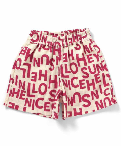 日本童裝 BREEZE 夏日啤酒圖案短褲 80-140cm 男童款/女童款 夏季 PANTS