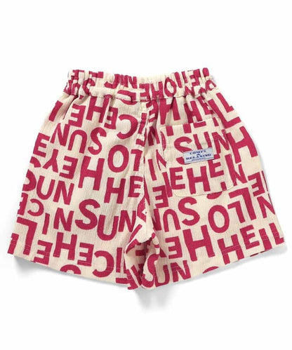 日本童裝 BREEZE 夏日啤酒圖案短褲 80-140cm 男童款/女童款 夏季 PANTS