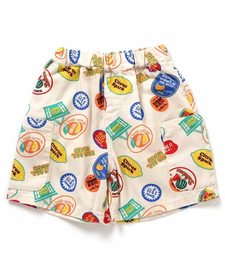 日本童裝 BREEZE 徽章休閒短褲 80-140cm 男童款/女童款 夏季 PANTS