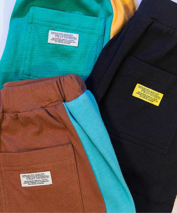 日本童裝 BREEZE 網眼邊短褲 80-140cm 男童款 夏季 PANTS