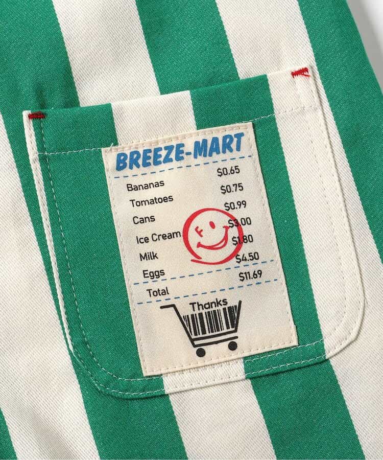 日本童裝 BREEZE 短版背帶褲 80-130cm 男童款 夏季 Jumpsuit