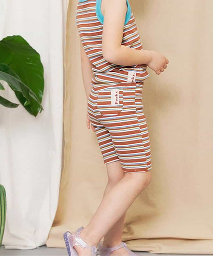 日本童裝 BREEZE 印花緊身彈力短褲 80-130cm 男童款/女童款 夏季 PANTS