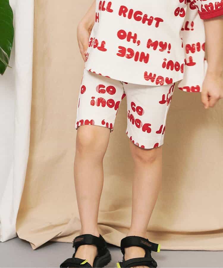 日本童裝 BREEZE 印花緊身彈力短褲 80-130cm 男童款/女童款 夏季 PANTS