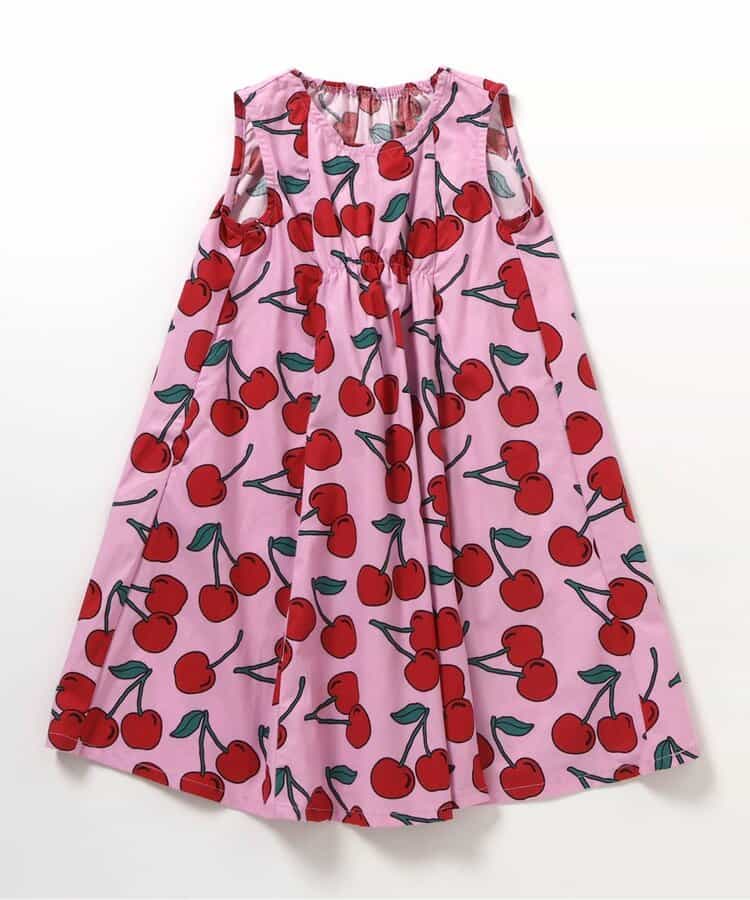 日本童裝 BREEZE 印花喇叭背心裙 80-140cm 女童款 夏季 DRESSES