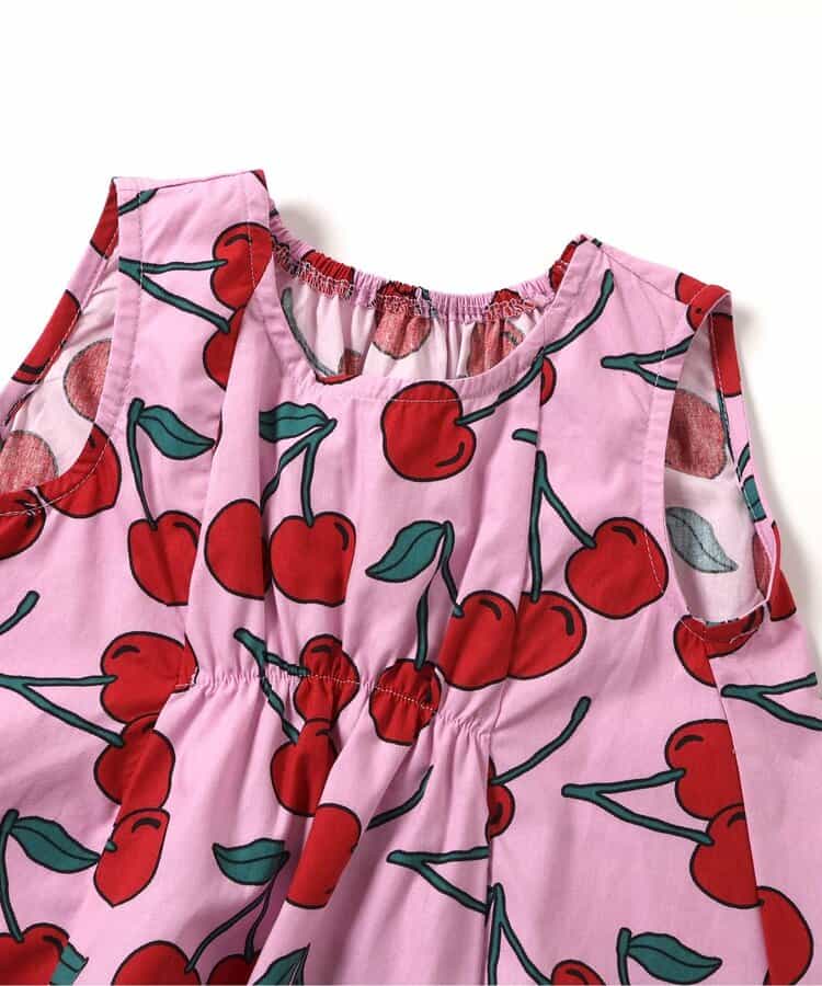 日本童裝 BREEZE 印花喇叭背心裙 80-140cm 女童款 夏季 DRESSES