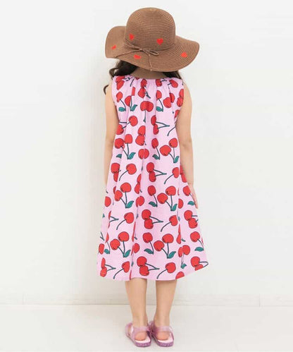 日本童裝 BREEZE 印花喇叭背心裙 80-140cm 女童款 夏季 DRESSES