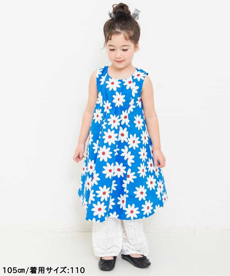 日本童裝 BREEZE 印花喇叭背心裙 80-140cm 女童款 夏季 DRESSES