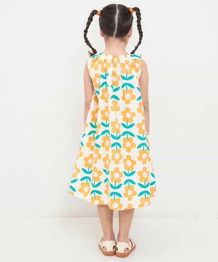 日本童裝 BREEZE 印花喇叭背心裙 80-140cm 女童款 夏季 DRESSES