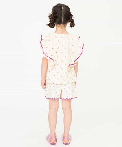 日本童裝 BREEZE 荷葉邊短褲 80-140cm 女童款 夏季 PANTS