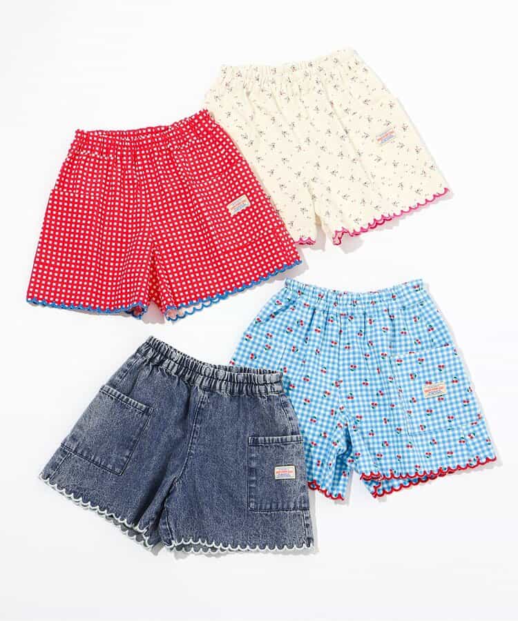 日本童裝 BREEZE 荷葉邊短褲 80-140cm 女童款 夏季 PANTS