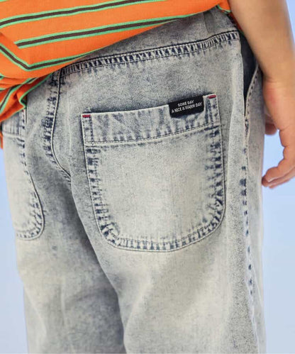 日本童裝 BREEZE 接觸冷感 牛仔短褲 90-150cm 男童款 夏季 PANTS