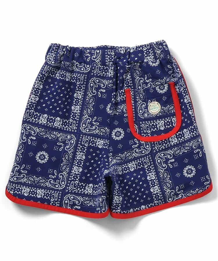 日本童裝 BREEZE 佩斯利花紋短褲 90-150cm 男童款 夏季 PANTS