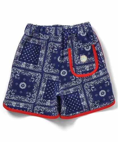 日本童裝 BREEZE 佩斯利花紋短褲 90-150cm 男童款 夏季 PANTS