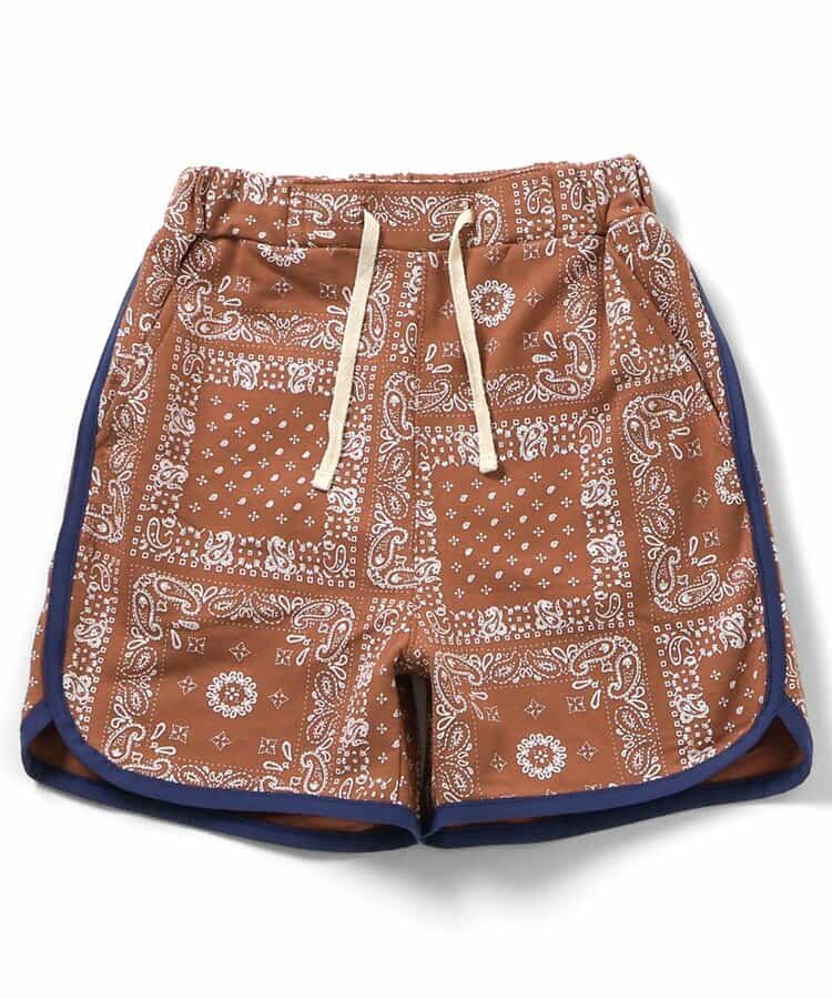 日本童裝 BREEZE 佩斯利花紋短褲 90-150cm 男童款 夏季 PANTS