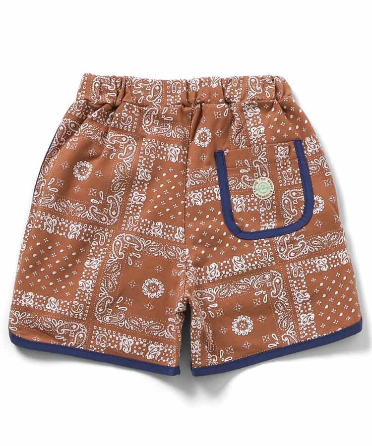 日本童裝 BREEZE 佩斯利花紋短褲 90-150cm 男童款 夏季 PANTS