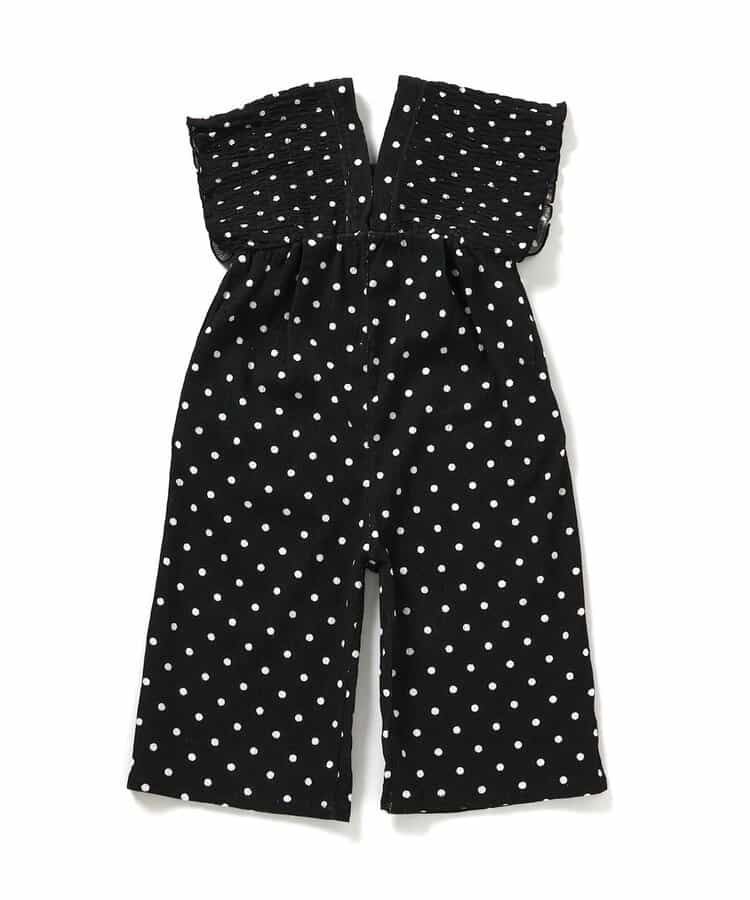 日本童裝 BREEZE V領連體褲 80-140cm 女童款 夏季 Jumpsuit