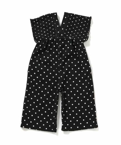 日本童裝 BREEZE V領連體褲 80-140cm 女童款 夏季 Jumpsuit