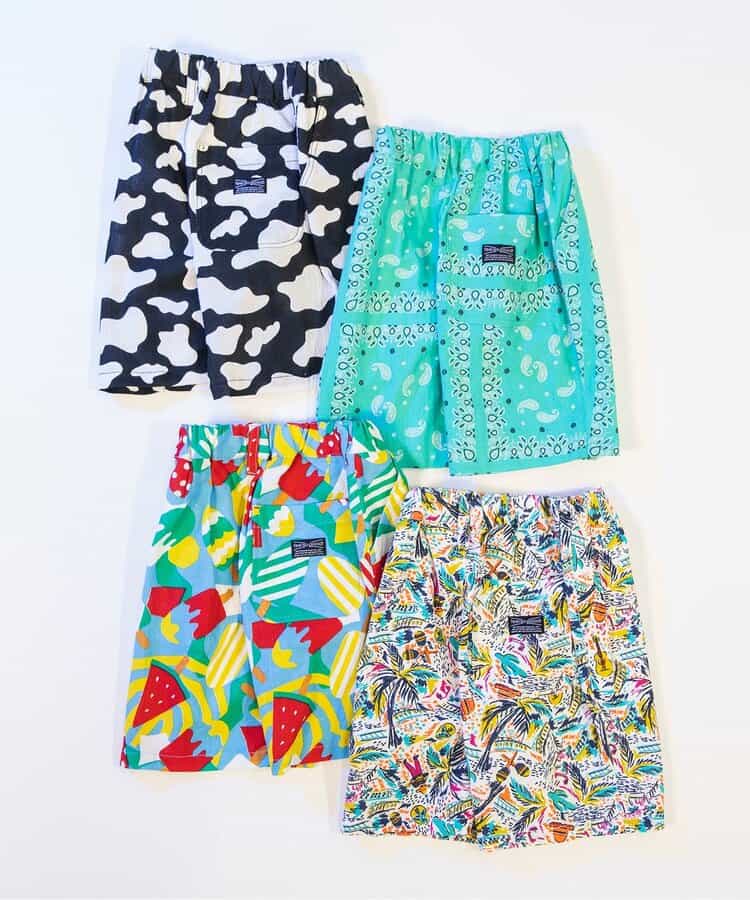 日本童裝 BREEZE 夏日圖案短褲 80-140cm 男童款/女童款 夏季 PANTS