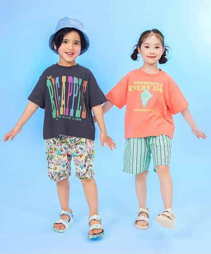 日本童裝 BREEZE 紗線染色短褲 80-140cm 男童款/女童款 夏季 PANTS