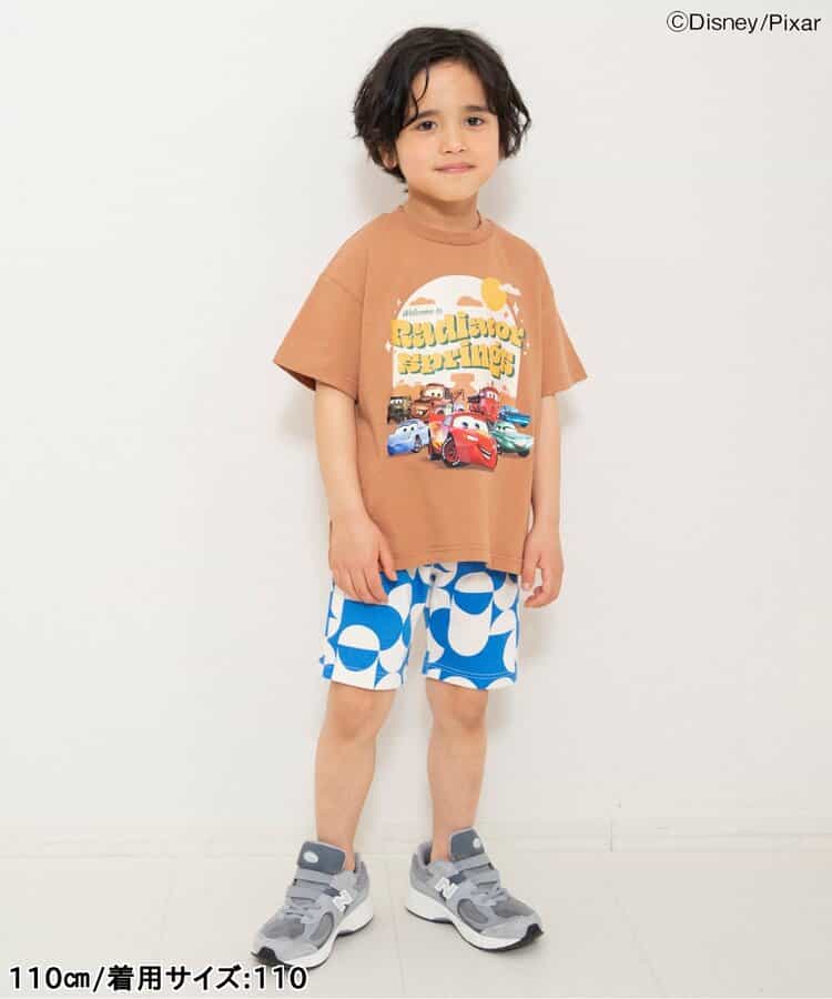 日本童裝 BREEZE x Disney Cars印花上衣 90-130cm 男童款 夏季 TOPS