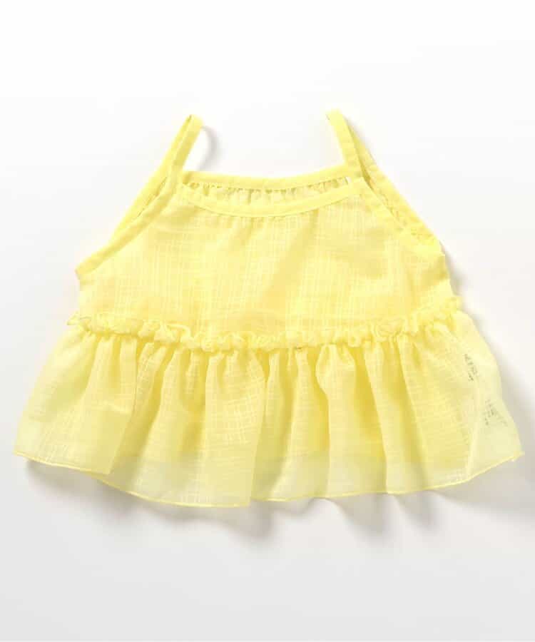 日本童裝 BREEZE 薄紗吊帶上衣 80-140cm 女童款 夏季 TOPS
