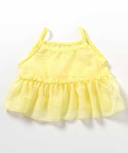 日本童裝 BREEZE 薄紗吊帶上衣 80-140cm 女童款 夏季 TOPS