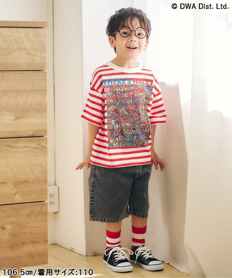 日本童裝 BREEZE Where's Wally?上衣 80-140cm 男童款/女童款 夏季 TOPS
