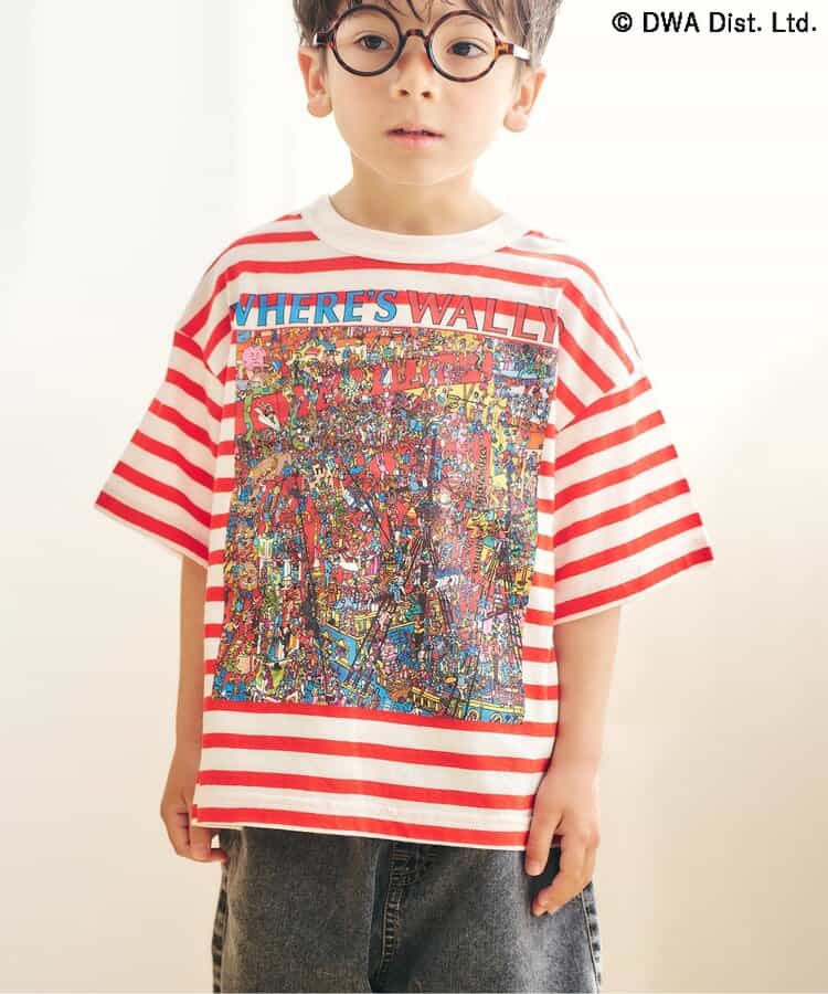 日本童裝 BREEZE Where's Wally?上衣 80-140cm 男童款/女童款 夏季 TOPS