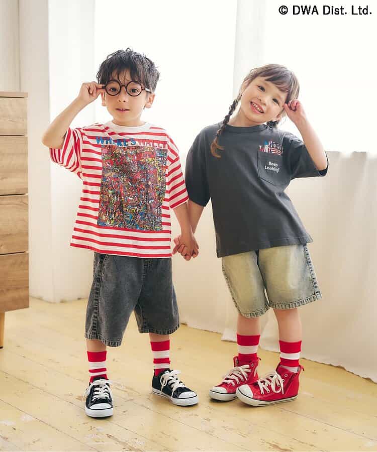 日本童裝 BREEZE Where's Wally?上衣 80-140cm 男童款/女童款 夏季 TOPS