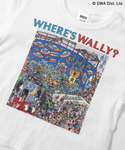 日本童裝 BREEZE Where's Wally?上衣 80-140cm 男童款/女童款 夏季 TOPS