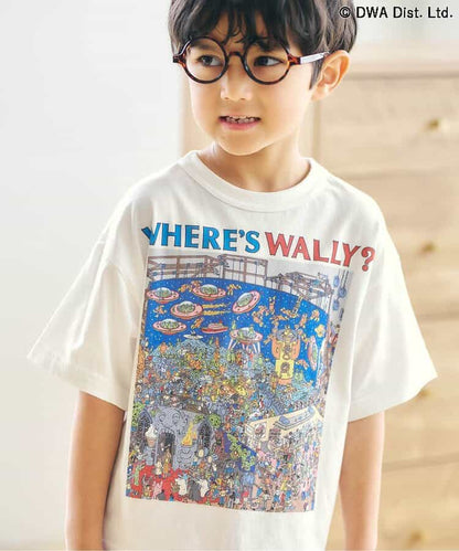 日本童裝 BREEZE Where's Wally?上衣 80-140cm 男童款/女童款 夏季 TOPS