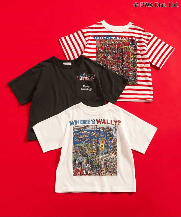 日本童裝 BREEZE Where's Wally?上衣 80-140cm 男童款/女童款 夏季 TOPS