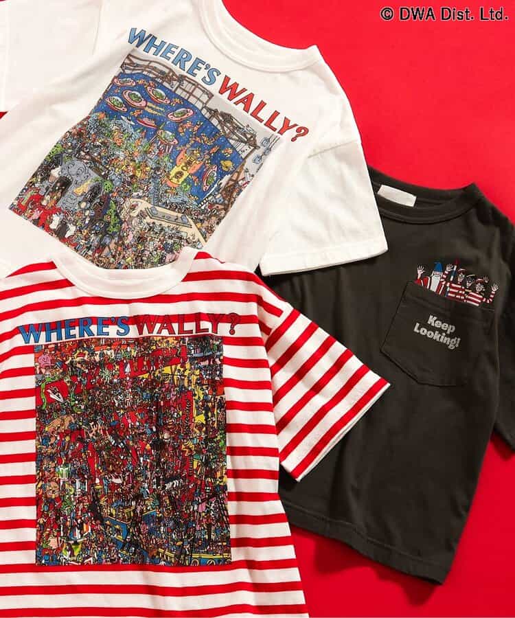 日本童裝 BREEZE Where's Wally?上衣 80-140cm 男童款/女童款 夏季 TOPS