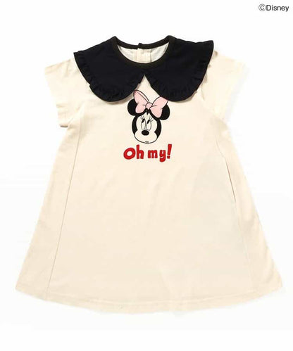 日本童裝 BREEZE x Disney 翻領連身裙 80-140cm 女童款 夏季 DRESSES