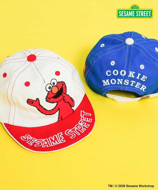 日本直送 BREEZE x SESAME STREET 防UV Cap帽 48-58cm 帽系列