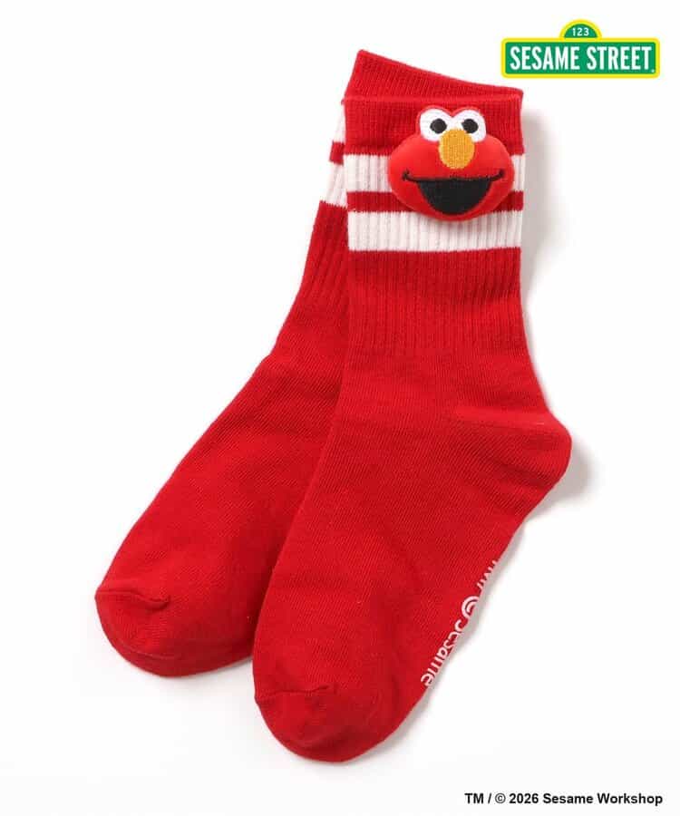 日本直送 BREEZE x SESAME STREET 襪一對 13-21cm 襪系列